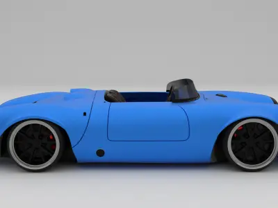 Porsche 550 3D model