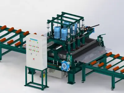 MIRROR POLISHING MACHINE 3D model