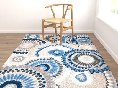Rugs No 472 Low-poly 3D model