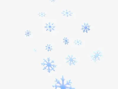 Snowflake 3D model