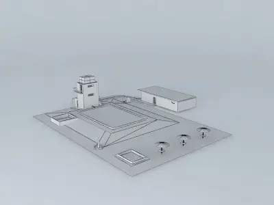 Otto Ballod swiming pool Free 3D model