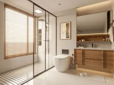 Modern Bathroom 3D Model 3D model