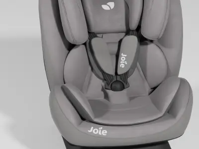 Joie every stage fx 0 to 36kg Isofix baby car seat S Low-poly 3D model