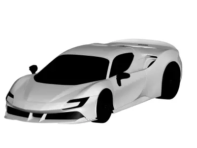 Ferrari Spider  3D model
