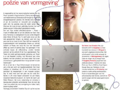 Magazine cover design 3D model