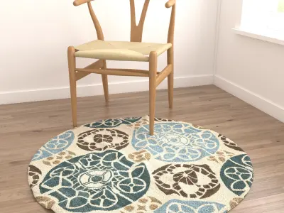 Rugs No 93 Low-poly 3D model