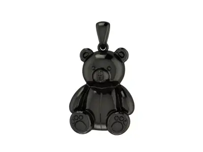 Bear Pendant 3D print model
