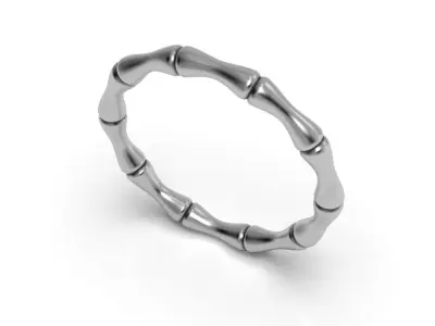 Bamboo Ring 3D print model