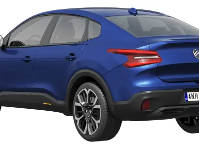 Citroen C4X 2025 3D model