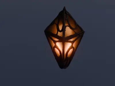 Hollow Knight Lamps Free 3D model