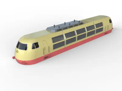 DB class 103 Baureihe locomotive 3D print model