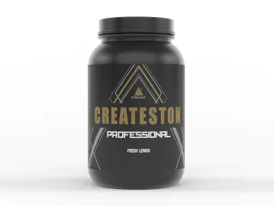 Protein Powder 3D model