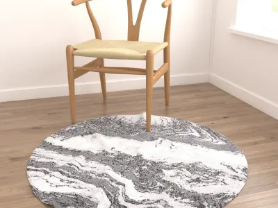Rugs No 27 Low-poly 3D model