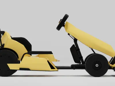 Ninebot Gokart Pro Lamborghini Edition 3D model