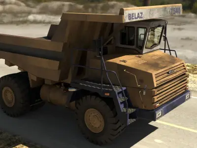 Belaz 7540 3D model