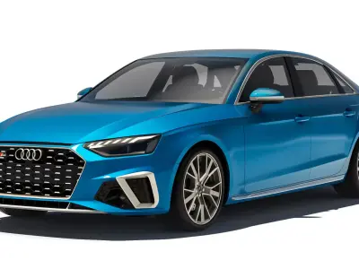 Audi S4 2020 3D model