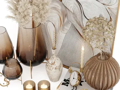 Decorative set 03 3D model order
