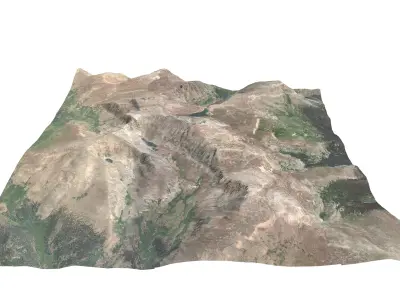 Mt Evans Colorado Free 3D model