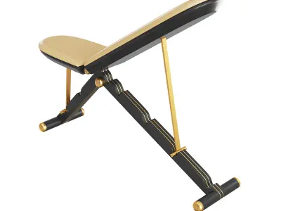 PENT luxury fitness equipment Bench 3D model