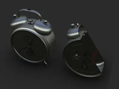 Alarm Clock 3D model get