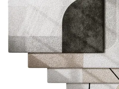 Rug Set 08 3D model