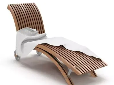 Beach Chair 3D model