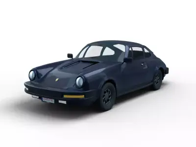 1985 PORSCHE 911 3D model
