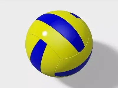 Volleyball ball 3D print model