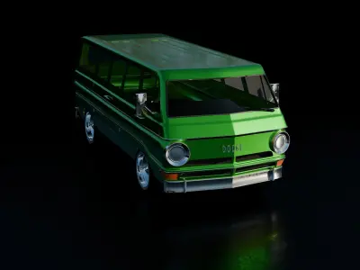 Dodge A108 3D Model 3D model