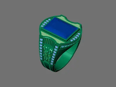 STL 3DM Gents Rings Ready Models Mens Rings 3D print model 3D print model