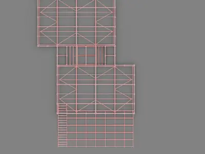 Metal Building 3D model