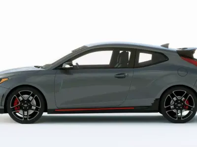 Hyundai Veloster N 2019 3D model