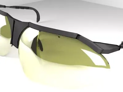 Sunglasess UV Protection 3D model