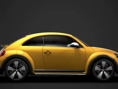 VW Beetle Dune 2020 3D model