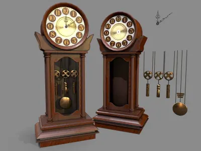 Antique Timepiece 3D model