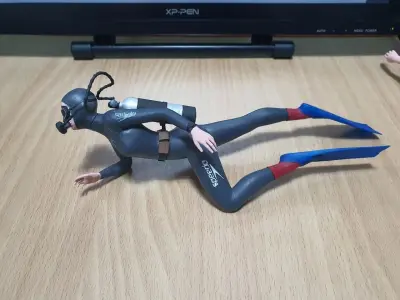 skin scuba 2 3D print model