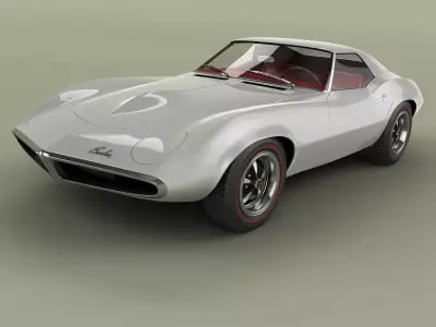 Pontiac Banshee XP-833 3D model