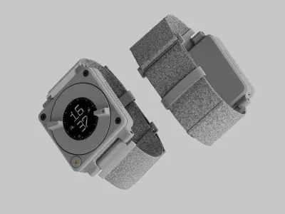 Teenage Engineering Watch by Carl Hauser 3D model