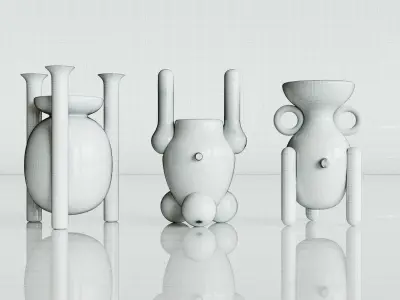 Explorer Vases 3D model