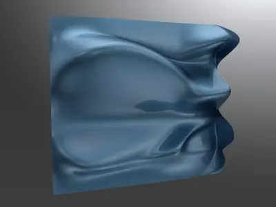 Parametric Surface Design Grasshopper Rhino Files Download 3D model