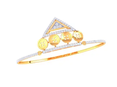 Ring Bangle Earring Pendant Set 3dm STL OBJ FBX Renders Details 3D print model