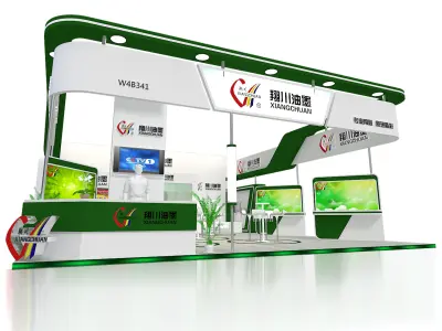 Exhibition - Area -10X12-3DMAX2009-069 3D model