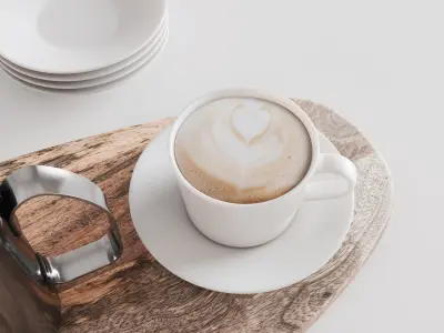 Coffee Maker Metallisk 3D model