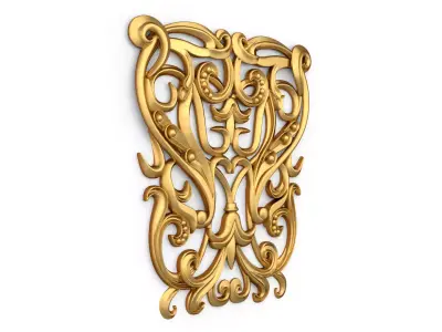 carved classic decorative ornament cnc 3d printing stl 28 3D print model