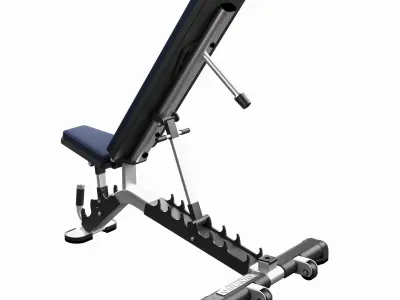 Fitness equipment 3D model