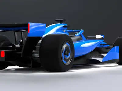 FX26 F1 2026 Car Concept 3D model