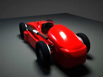 Ferrari Type 555 SuperSqualo  3D model