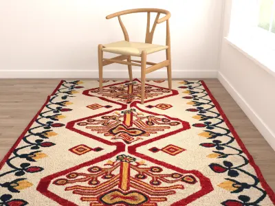 Rugs No 183 Low-poly 3D model