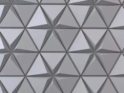 3d plaster wall panel Low-poly 3D model purchase