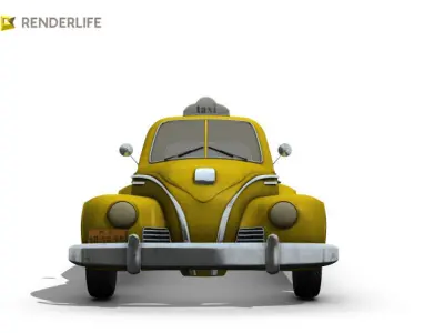 Taxi 2 3D model